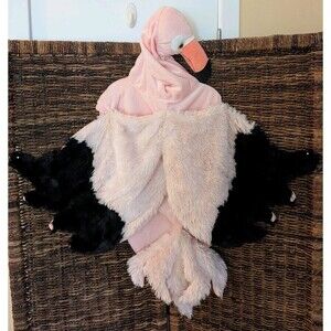 Pink Flamingo Costume Costco Kids 6-7 Halloween School Play Theatre Dress Up